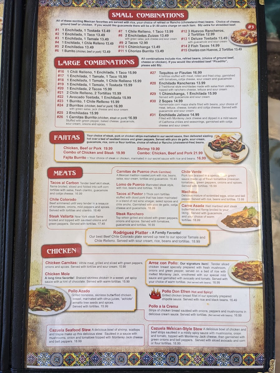 Menu - Puerto Vallarta | Family Mexican Restaurant photo 4